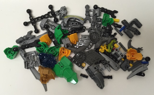 LEGO 70784 Lewa Master of Jungle Set Unassembled Pieces
