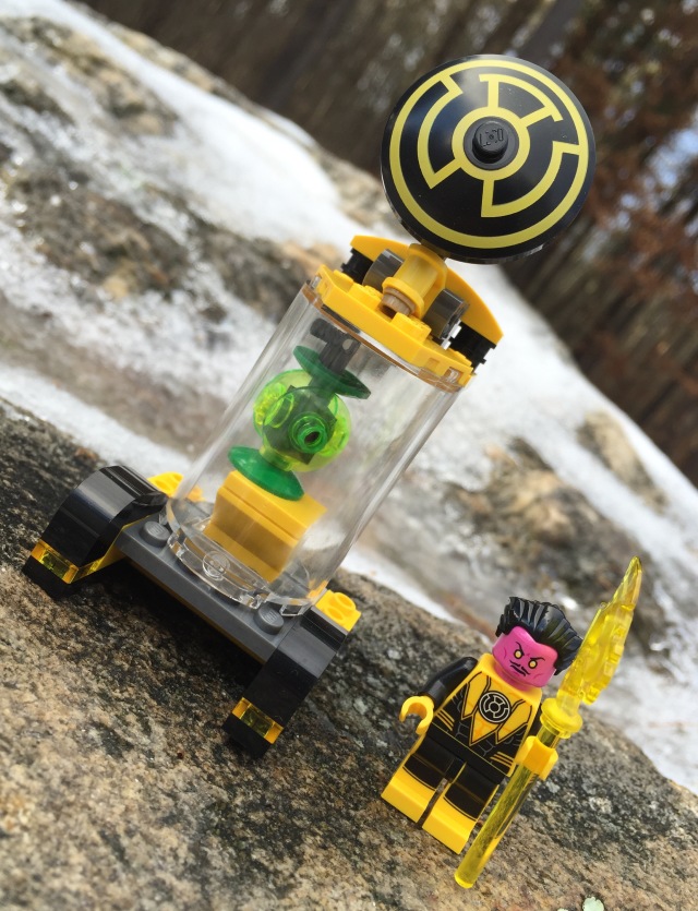LEGO Sinestro Minifigure with Sinestro Corps Cage