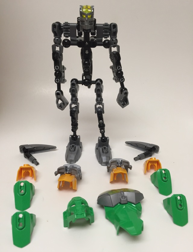70784 LEGO Bionicle Lewa Figure with Snap-On Coverings