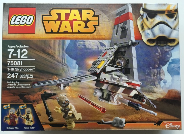 LEGO 2015 T-16 Skyhopper Box Front