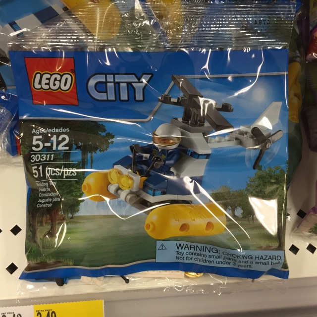 30311 LEGO City Swamp Helicopter Polybag Set