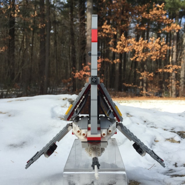 Front of LEGO T-16 Skyhopper 75081 Set Winter 2015