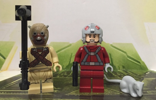 75081 LEGO Tusken Raider Minifigure Skyhopper Pilot Womprat