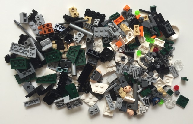 LEGO 75090 Ezra Speeder Bike Unassembled Pieces