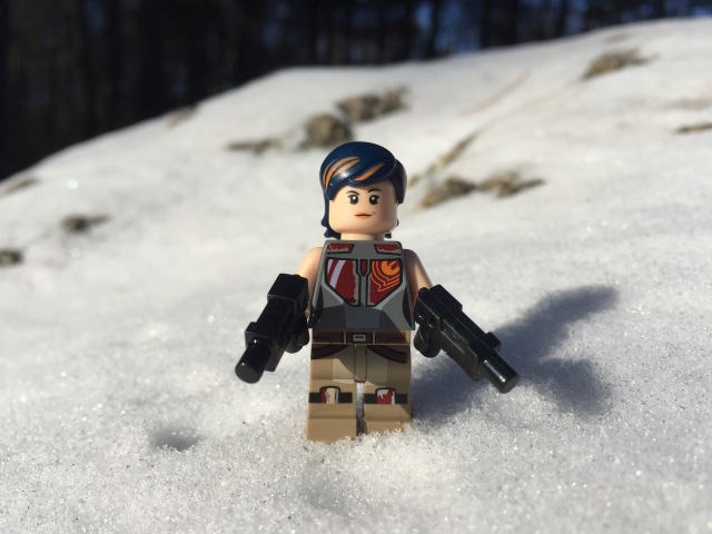 LEGO Sabine Minifigure from LEGO Star Wars 75090 Set