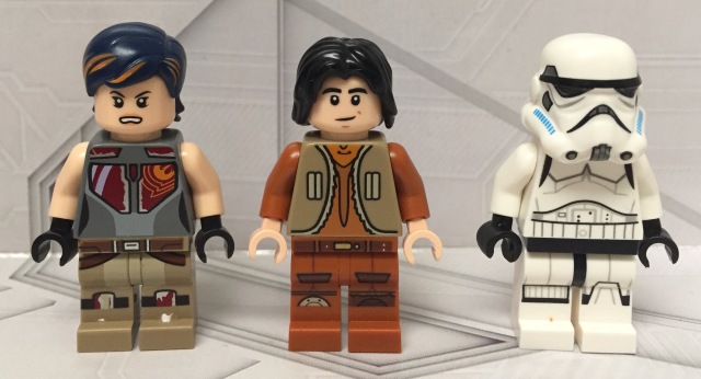 LEGO Star Wars Rebels Ezra Sabine Stormtrooper Minifigures