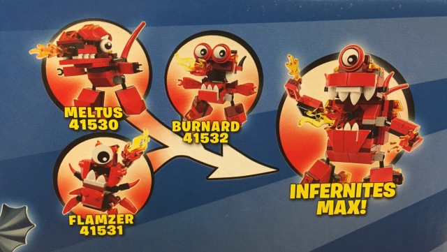 2015 LEGO Mixels Infernites Max Figure
