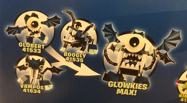 LEGO Mixels Series 4 Glowkies Max Figure