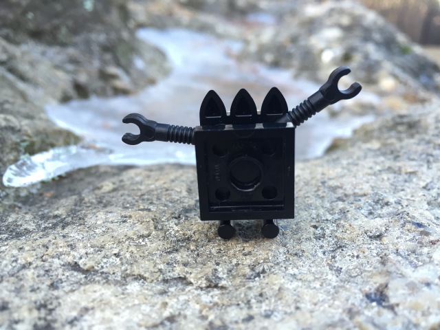 Back of LEGO Mixels 2015 Nixels Figure