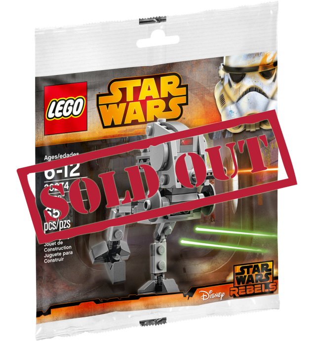 LEGO AT-DP Polybag Promo Sold Out Early
