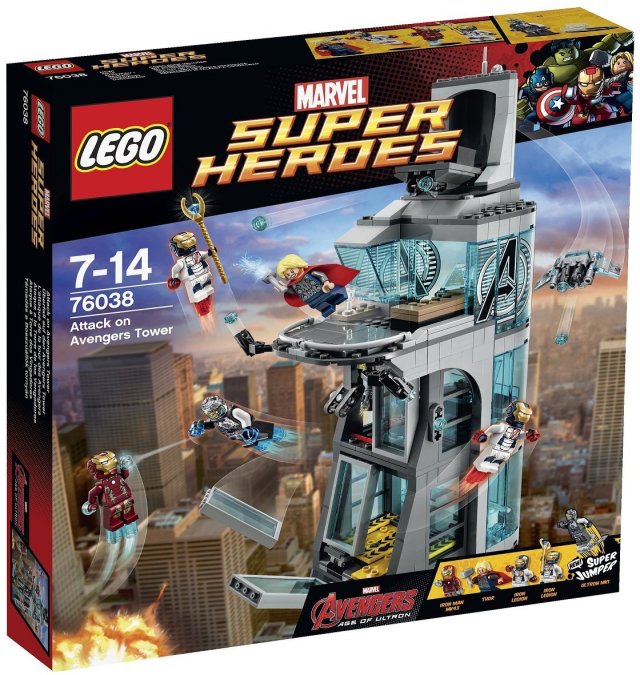 LEGO Attack on Avengers Tower 76038 Box
