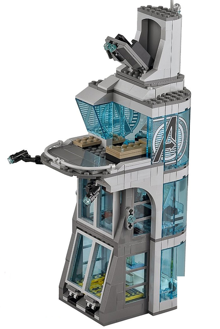 lego attack on avengers tower