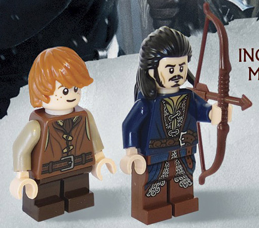 LEGO Bain Minifigure Exclusive with Bard the Bowman Figure