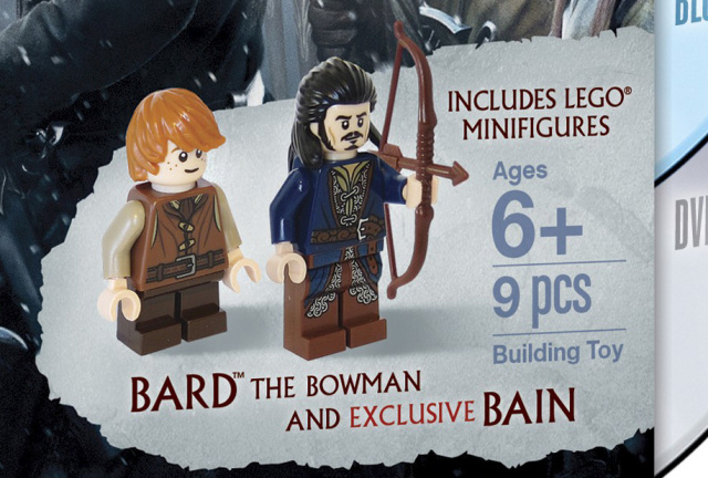 LEGO Exclusive Bain and Bard the Bowman Minifigure from Hobbit Battle of Five Armies Combo Pack