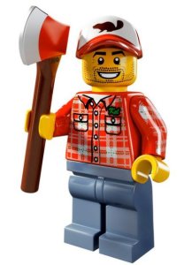 LEGO Minifigures Series 5 Lumberjack Minifigure