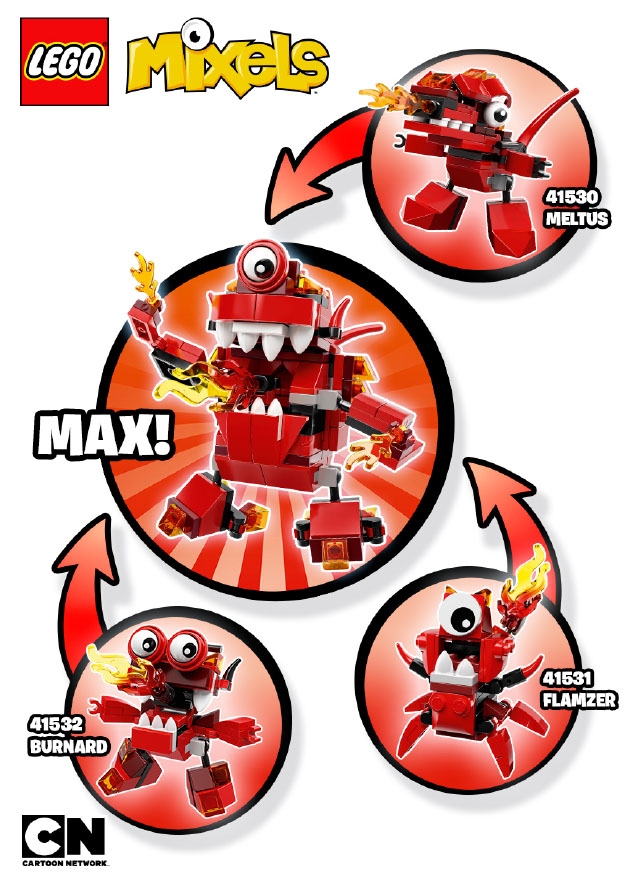 LEGO Mixels 4 Mixel Max Photos! and Bloks