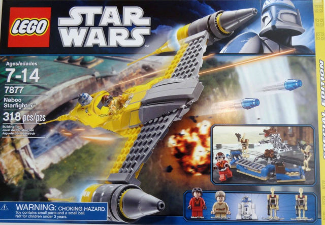 LEGO Star Wars Naboo Starfighter 7877 Set Exclusive