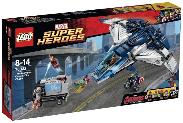 LEGO The Avengers Quinjet City Chase 76032 Box