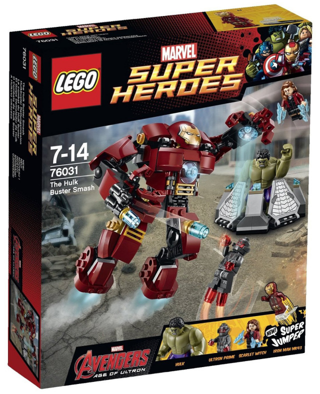 LEGO The Hulkbuster Smash 76031 Box Avengers Age of Ultron