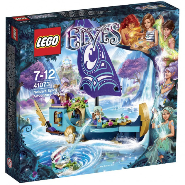 41073 Naida's Epic Adventure Ship LEGO Elves Set Box