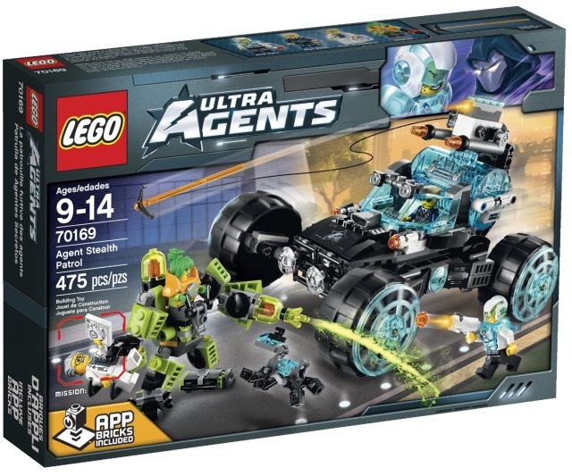 70169 LEGO Ultra Agents Agent Stealth Patrol Winter 2015 Set