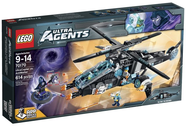 70170 LEGO Ultra Agents UltraCopter vs. Anti-Matter Set Box