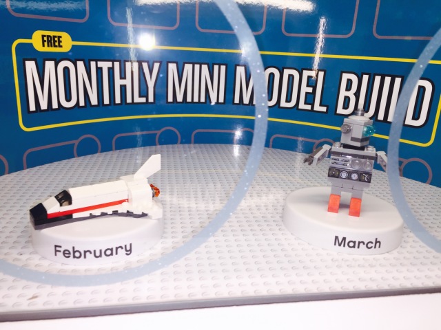 LEGO Stores Monthly Mini Model Build February March 2015