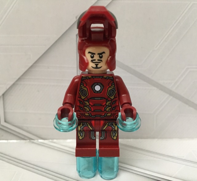 LEGO Iron Man Mark 45 Minifigure from LEGO 76029 Set