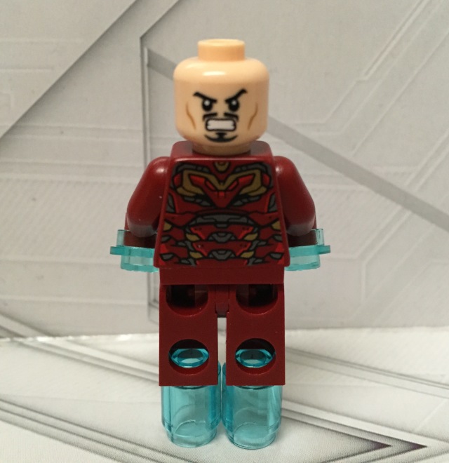 Back of Iron Man Mark 45 LEGO Minifigure