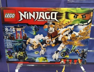 New York Toy Fair 2015 LEGO Ninjago Master Wu Dragon 70734 Box