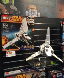 Toy Fair 2015 LEGO Star Wars Imperial Shuttle Tydirium