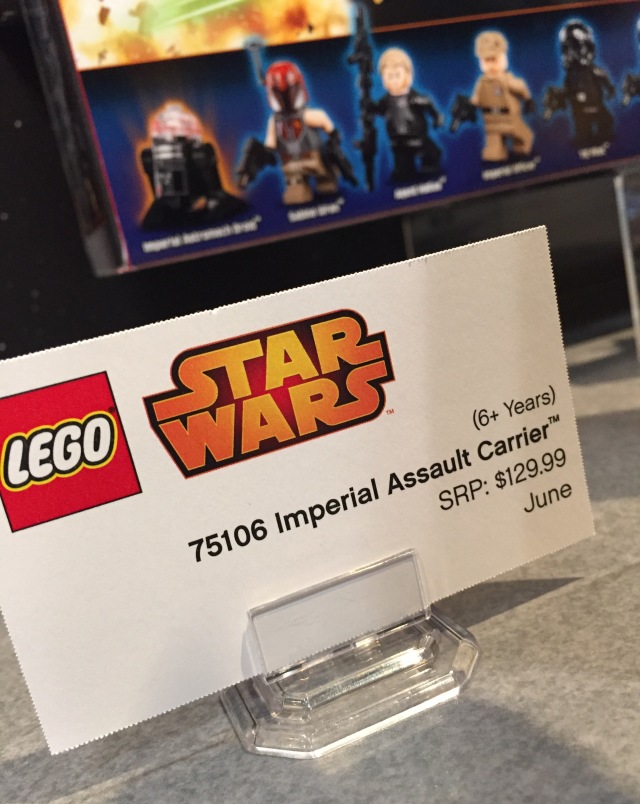 75106 LEGO Imperial Assault Carrier Price and Release Date June 2015