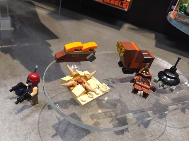 Toy Fair 2015 LEGO Star Wars Advent Calendar Jawa Sarlacc Sandcrawler