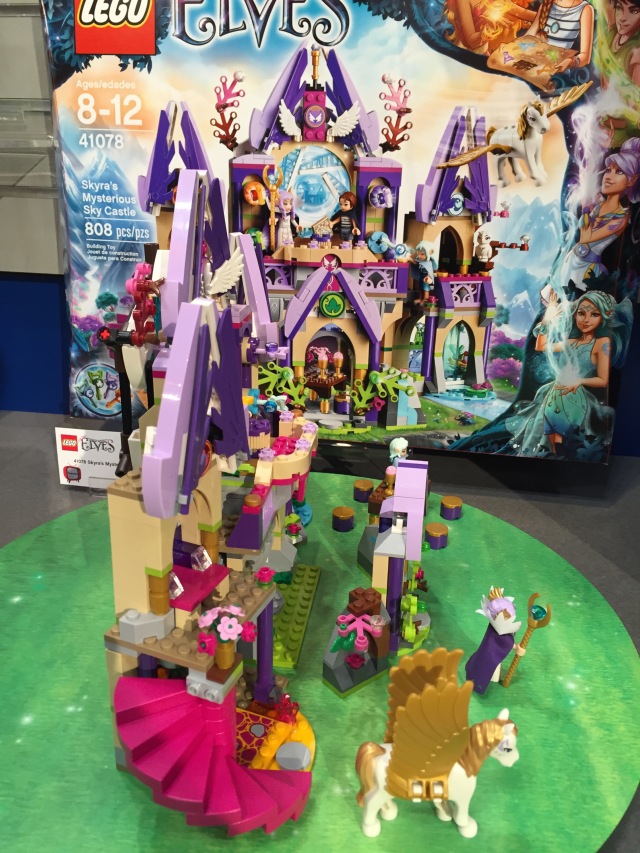 2015 Toy Fair LEGO Elves Sky Castle Summer 2015 Set Side View