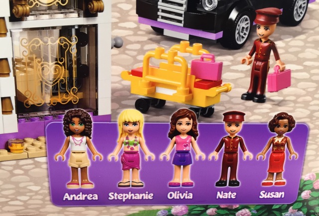 LEGO Friends Summer 2015 Minidolls Nate Susan Andrea