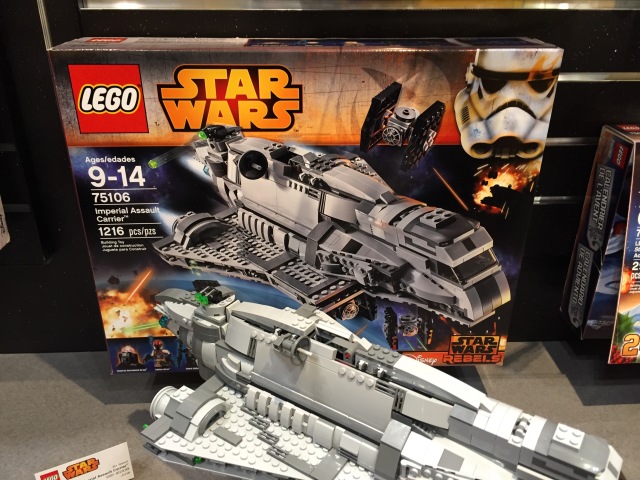 New York Toy Fair 2015 LEGO Star Wars Imperial Assault Carrier Box