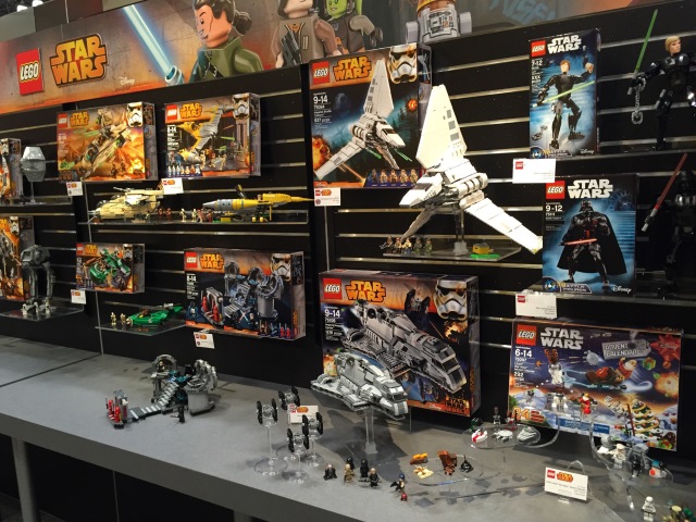 New York Toy Fair 2015 LEGO Star Wars Sets Display Summer 2015