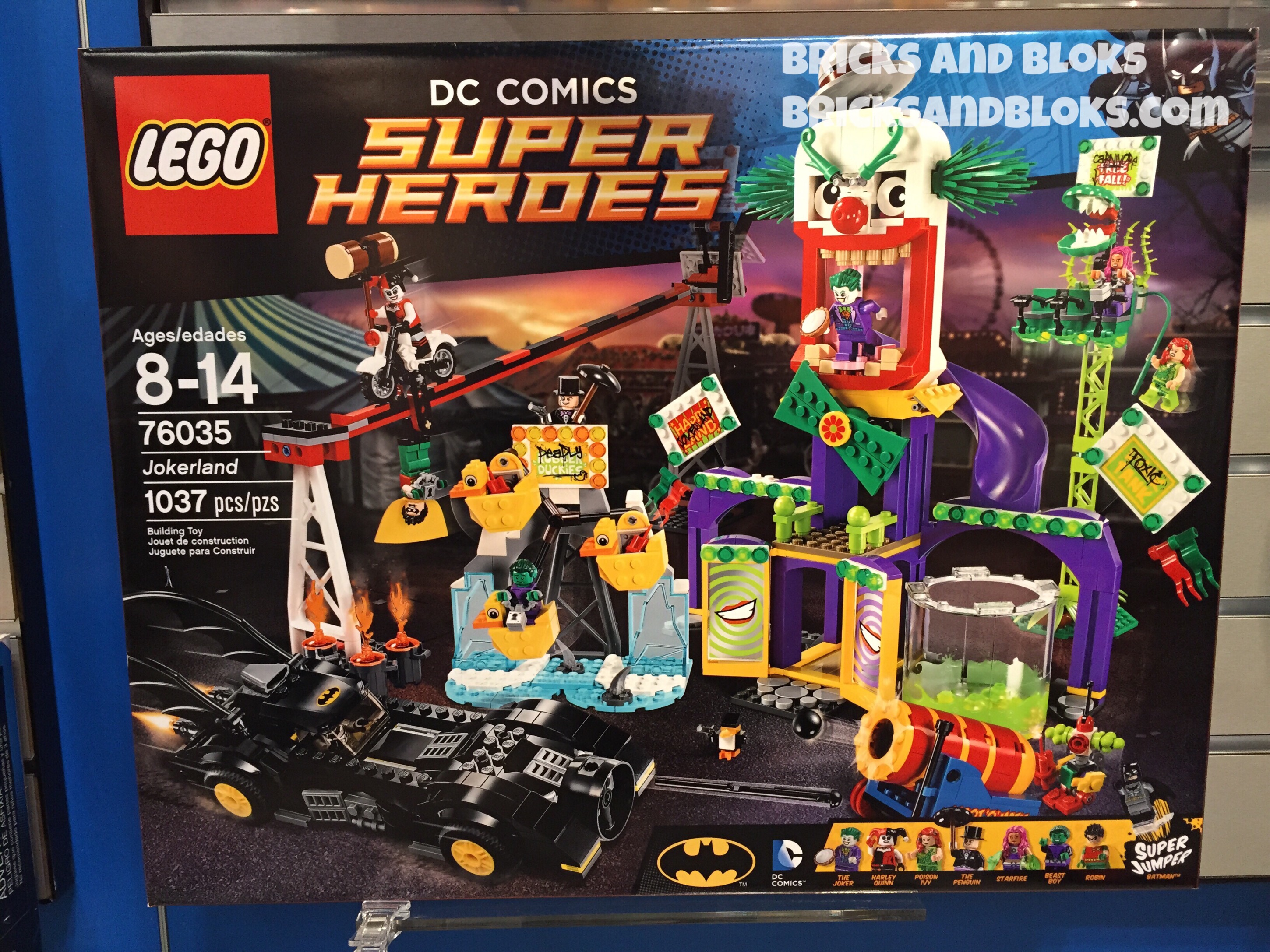 flaskehals bibliotekar Oprør New York Toy Fair 2015: LEGO Jokerland 76035 Photos! - Bricks and Bloks
