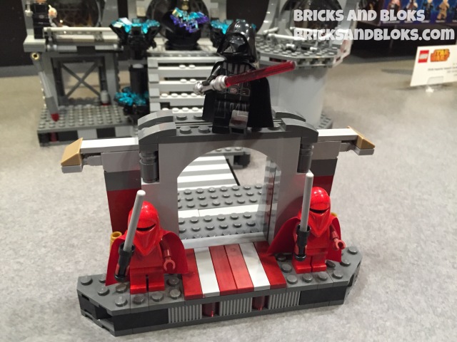 2015 New York Toy Fair LEGO Booth Death Star Duel Set