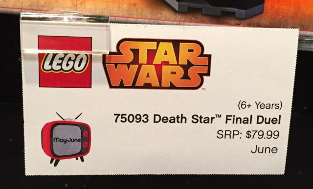 LEGO Death Star Final Duel 75093 Price Pieces Release Date