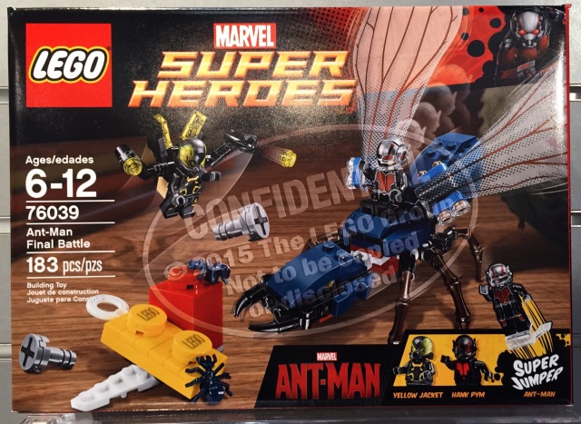 New York Toy Fair 2015 LEGO Ant-Man Final Battle 76039