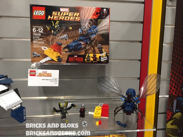 LEGO Ant-Man Final Battle 76039 at New York Toy Fair 2015 