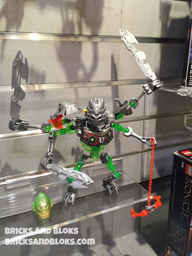 Toy Fair 2015 Bionicle Skull Slicer LEGO Set