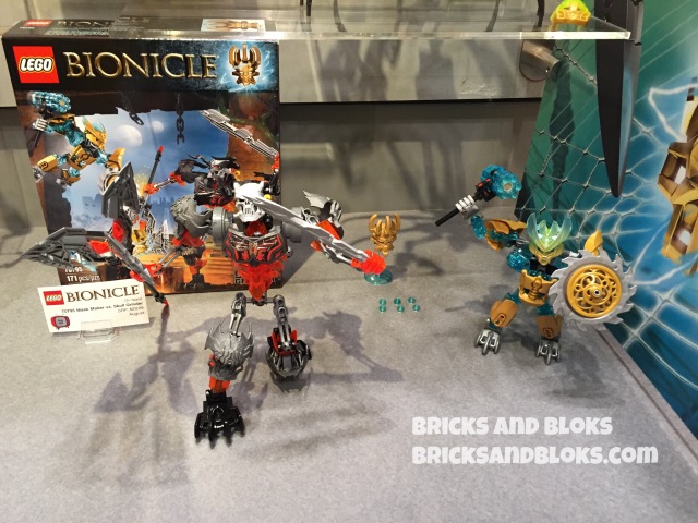 New York Toy Fair 2015 LEGO Bionicle Mask Maker vs. Skull-Grinder