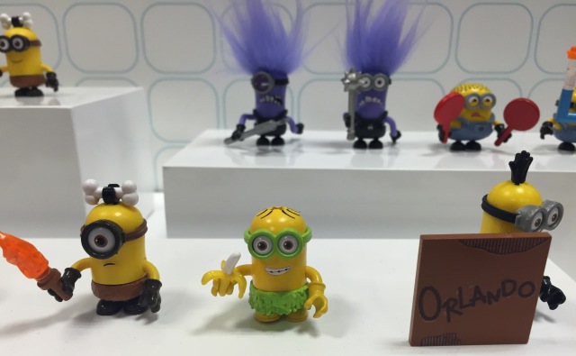 2015 New York Toy Fair MEGA Brands Minions Mega Bloks Figures