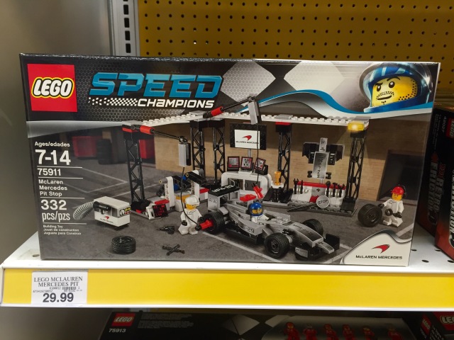 LEGO Speed Champions McLaren Mercedes Pit Stop 75912 Set