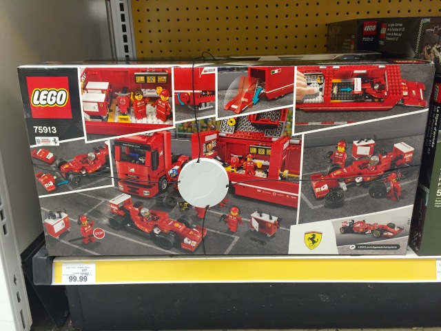 75913 LEGO F14 T & Scuderia Ferrari Truck Speed Champions Set
