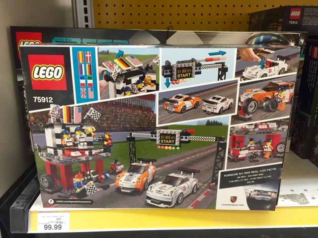 LEGO 75912 Porsche 911 GT Finish Line Set