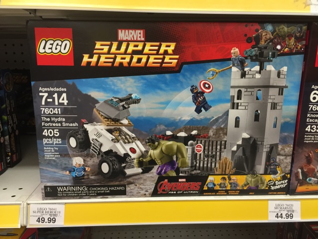 Exclusive LEGO Age of Ultron Hydra Fortress Smash 76041
