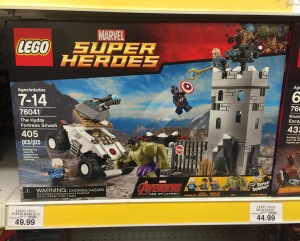 Exclusive LEGO Age of Ultron Hydra Fortress Smash 76041